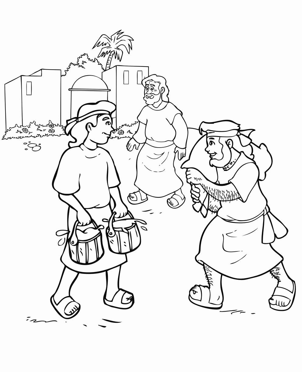 Download Jacob Esau Coloring Pages - Coloring Home