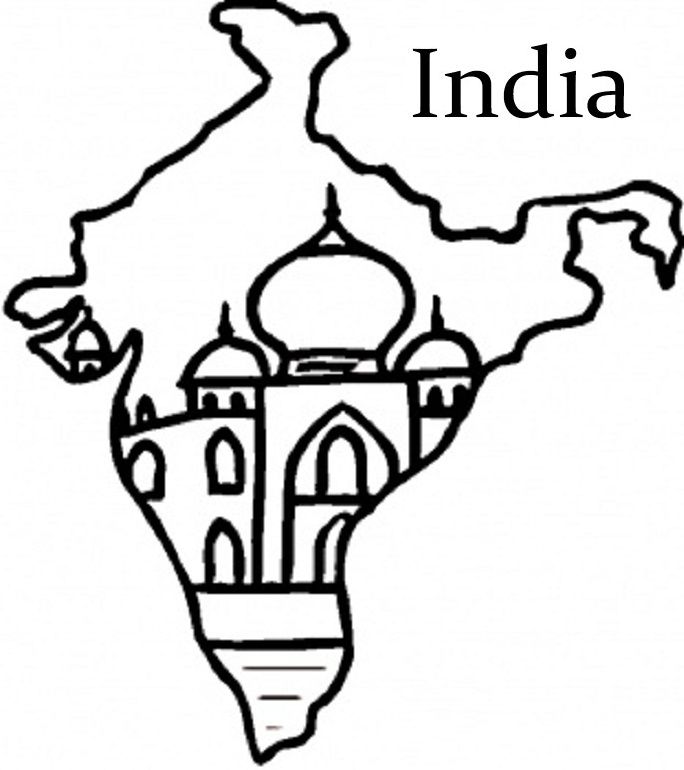 indian republic day Colouring Pages