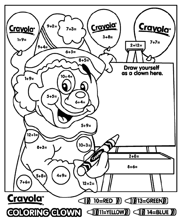Homeschool - Math Coloring Pages ...