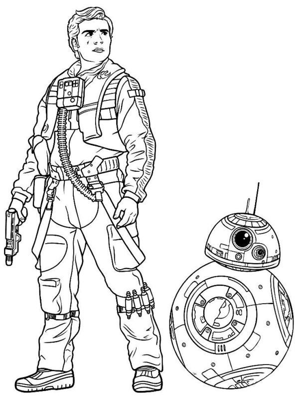 Kids-n-fun.com | 21 coloring pages of Star Wars The force awakens