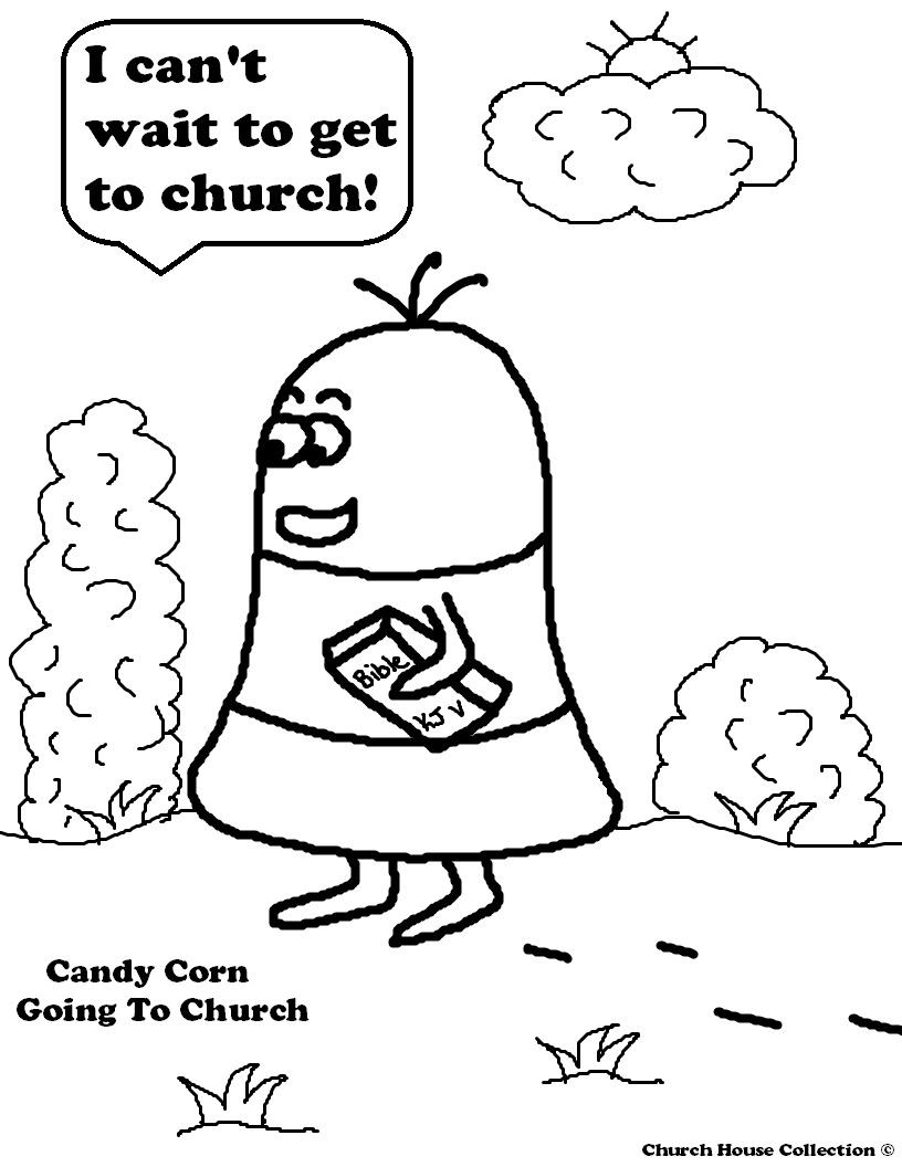Printable Candy Corn Coloring Pages Halloween Candy Corn Coloring ...