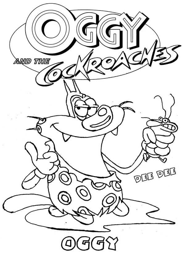 Picture of Oggy and the Cockroaches Coloring Pages | Best Place to ...
