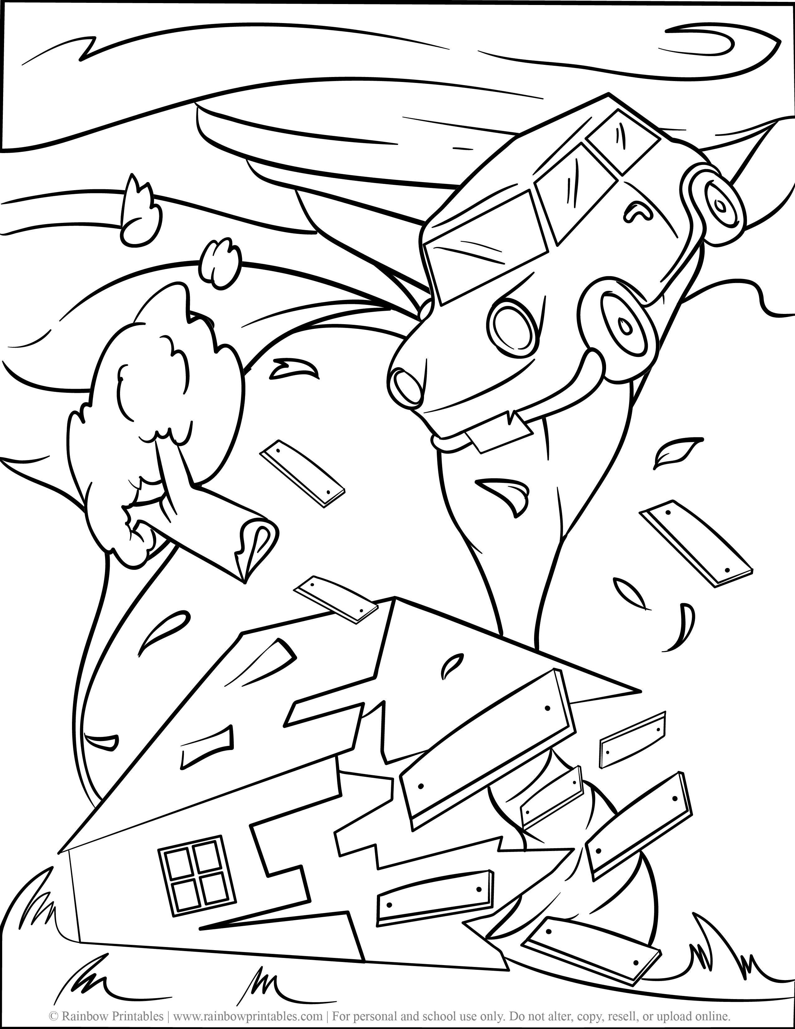 cyclone coloring pages