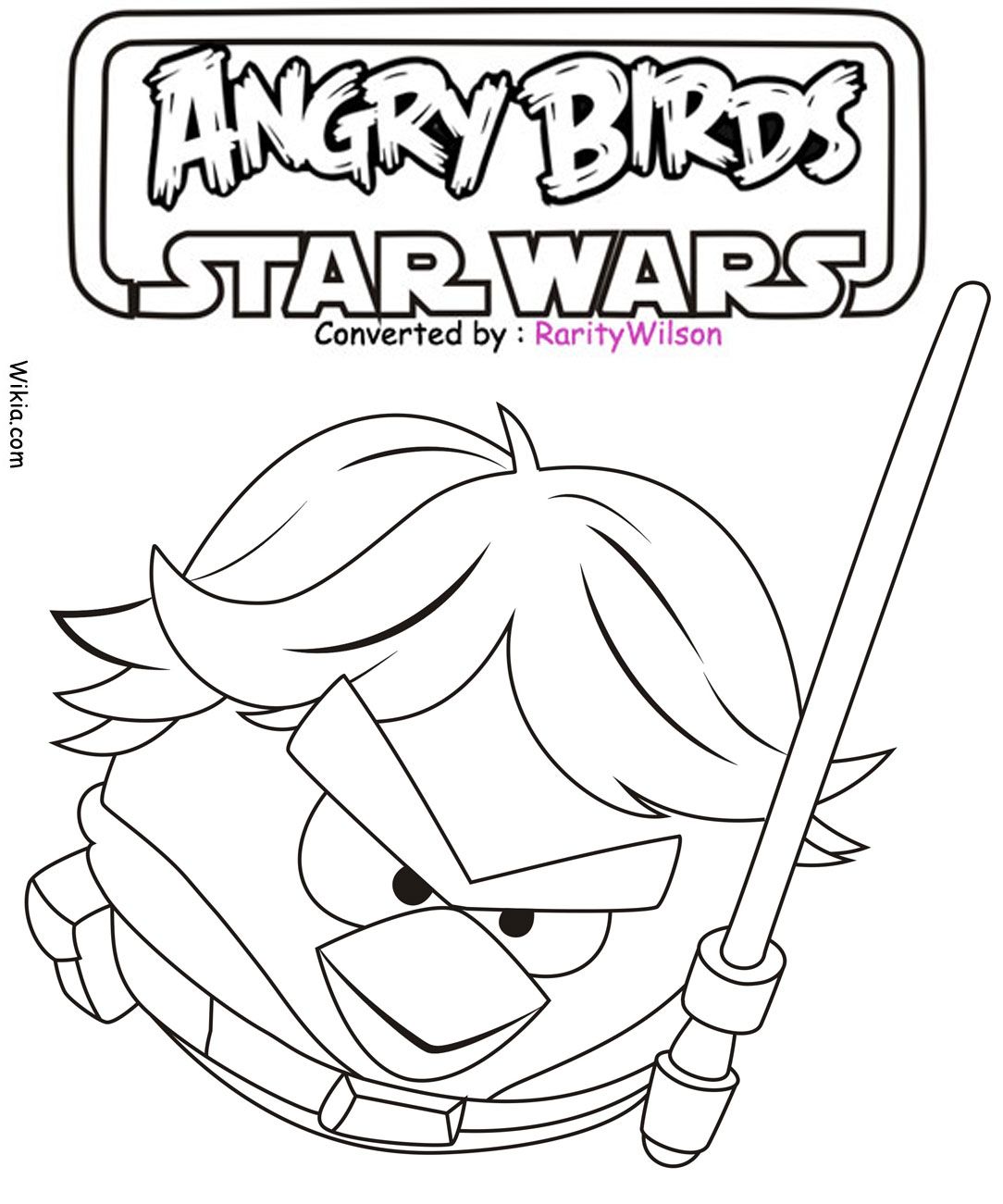 All Angry Birds Star Wars Characters Coloring Pages - Coloring ...