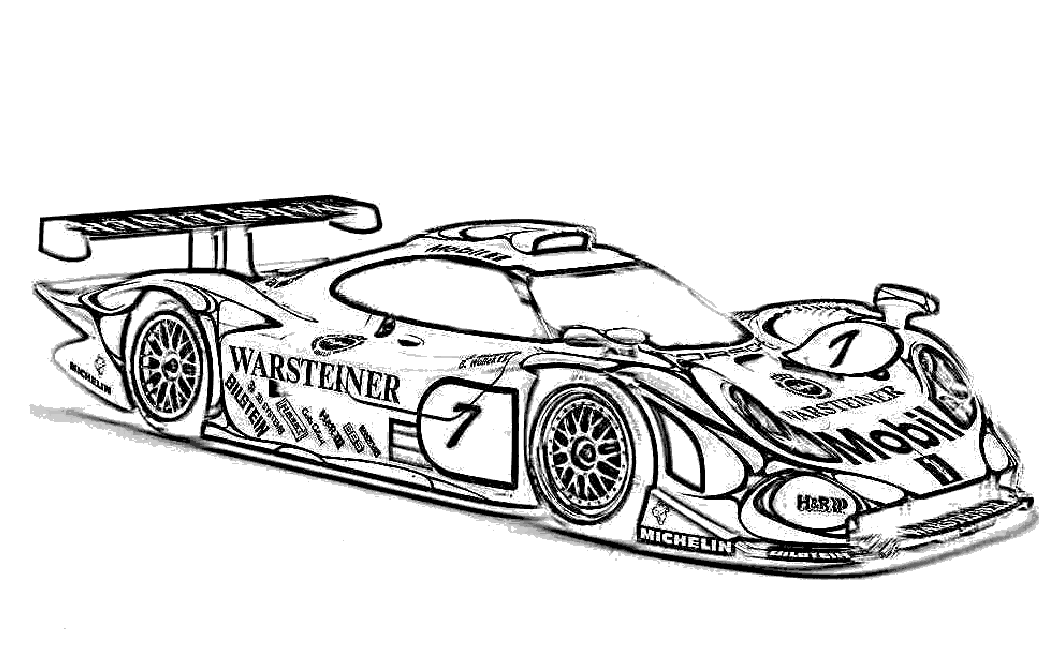 Free Mustang Cars With Flames Race Car Coloring Pages - Gianfreda.net