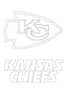 helmet: Kansas City Chiefs Helmet Coloring Pages