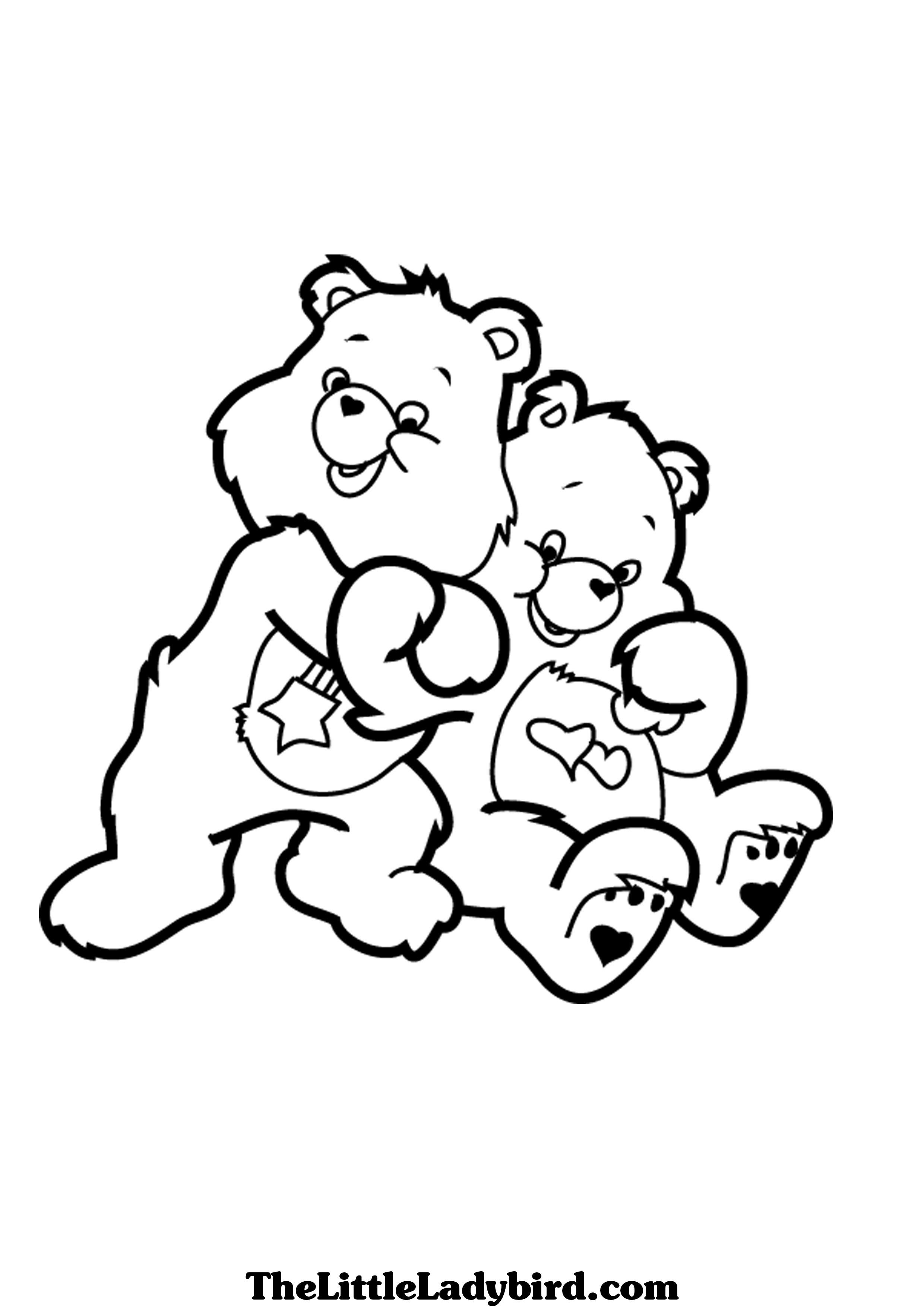 Care Bears Love a Lot Hugs Coloring printable page | Teddy bear coloring  pages, Bear coloring pages, Coloring pages