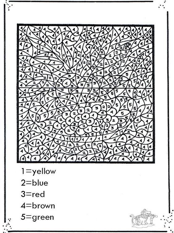 Difficult Colouring Sheets - Coloring Pages for Kids and for Adults