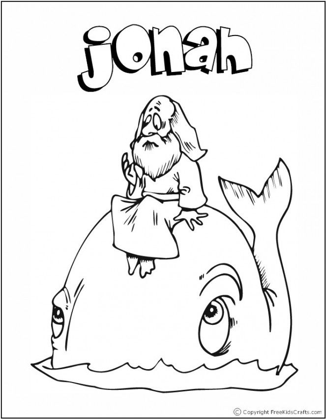 Jonah Coloring Pages