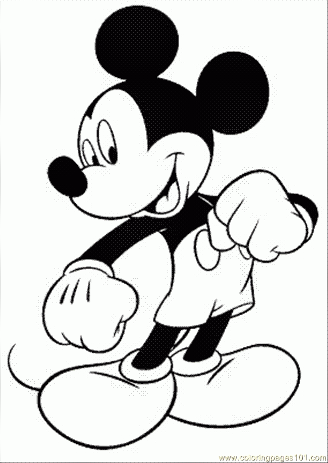 Genius Ba Mickey Mouse Coloring Pages Az Coloring Pages, Nice Free ...