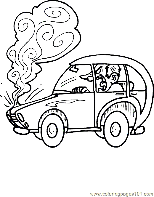 Car Coloring Page 14 Coloring Page for Kids - Free Land Transport Printable Coloring  Pages Online for Kids - ColoringPages101.com | Coloring Pages for Kids