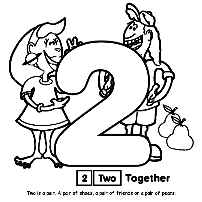 Number 2 Coloring Page | crayola.com