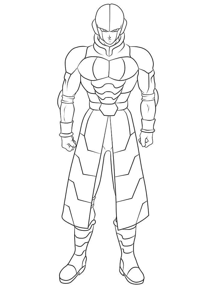 hit is smiling Coloring Page - Anime Coloring Pages