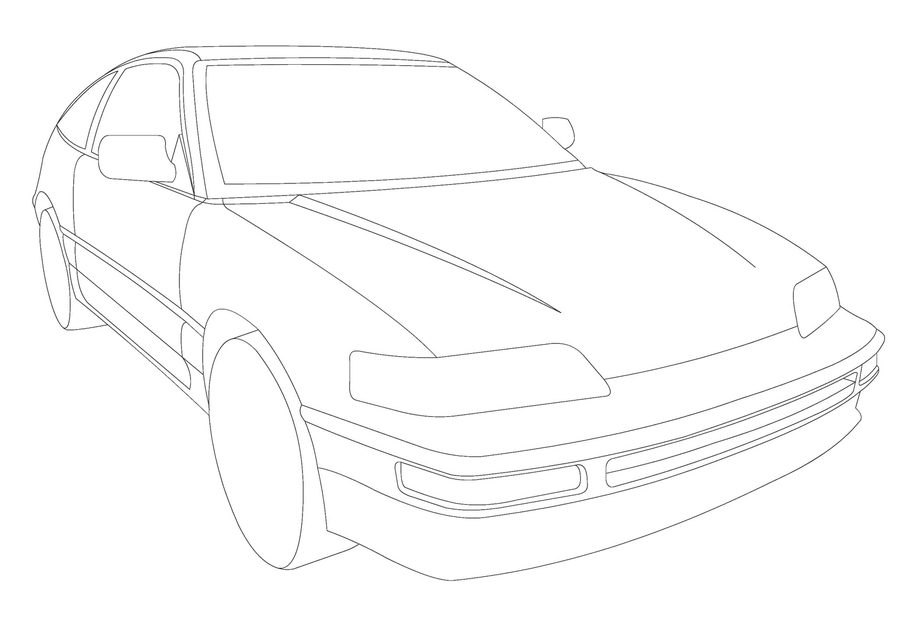Coloring pages: Coloring pages: Honda, printable for kids & adults ...