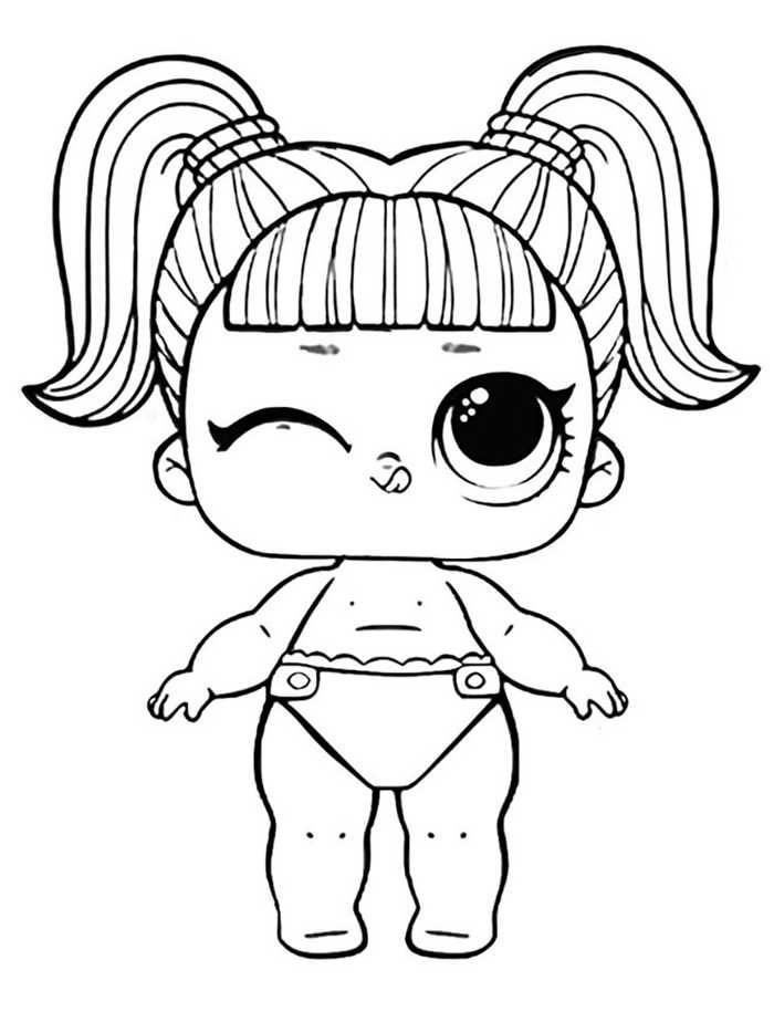 Printable Lol Baby Coloring Pages - Coloring Home