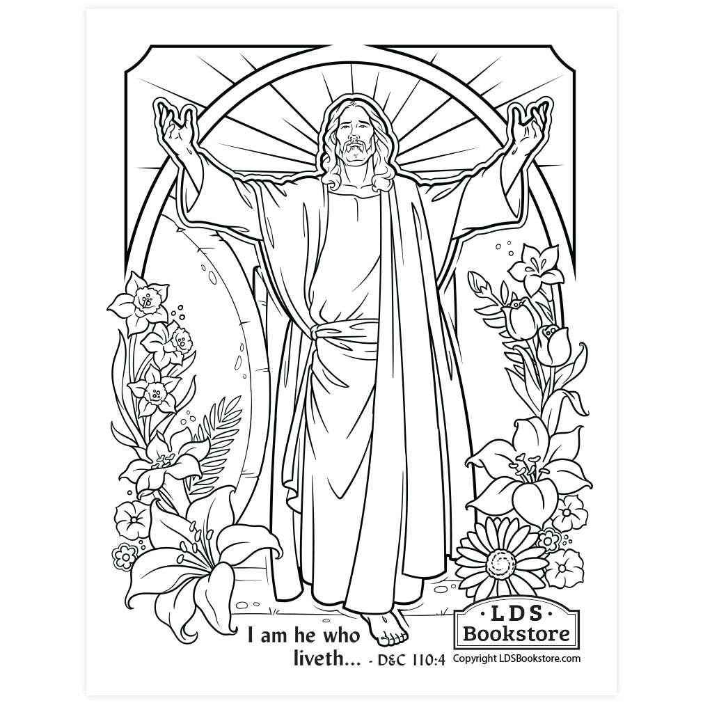 Free Easter Coloring Page - Printable