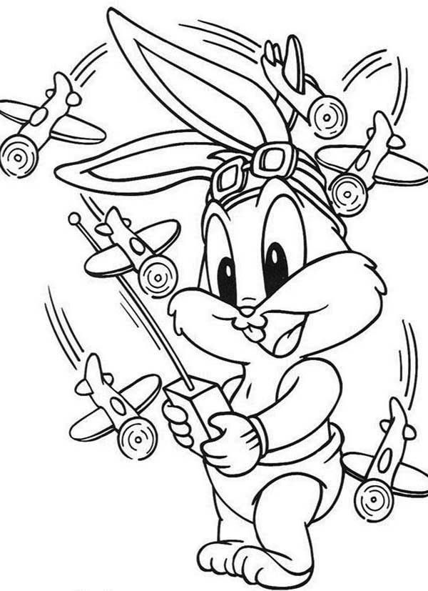 Baby Bugs Bunny Coloring Sheets - Coloring Page
