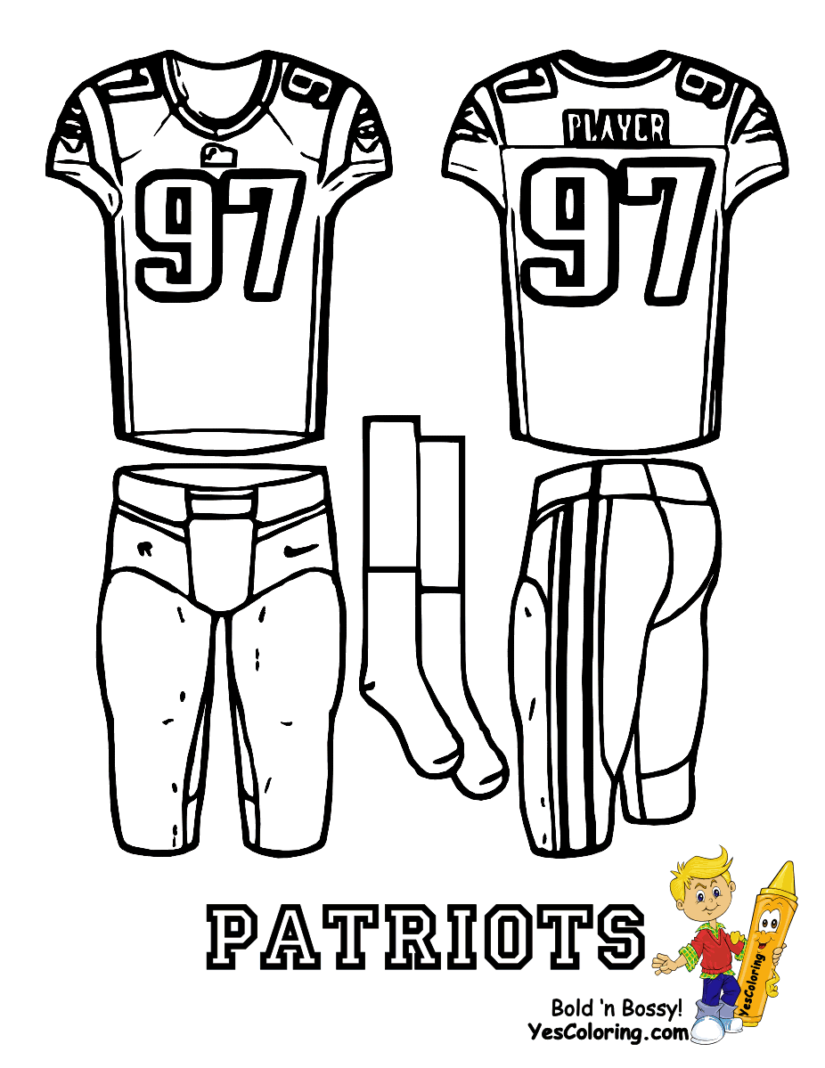 Patriots Logo Coloring Pages New England Patriots Coloring Sheets ...