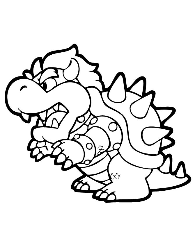 bowser #coloring #mario #pages #2020