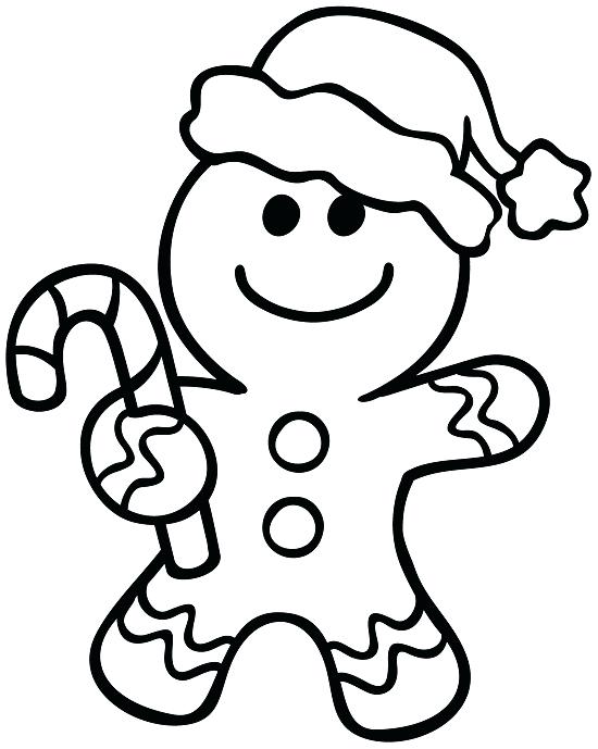 Christmas Cookie Coloring Pages at GetDrawings | Free download