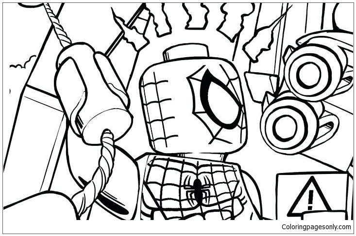Superhero Rhino And Sandman Super Villain Coloring Page - Free ...