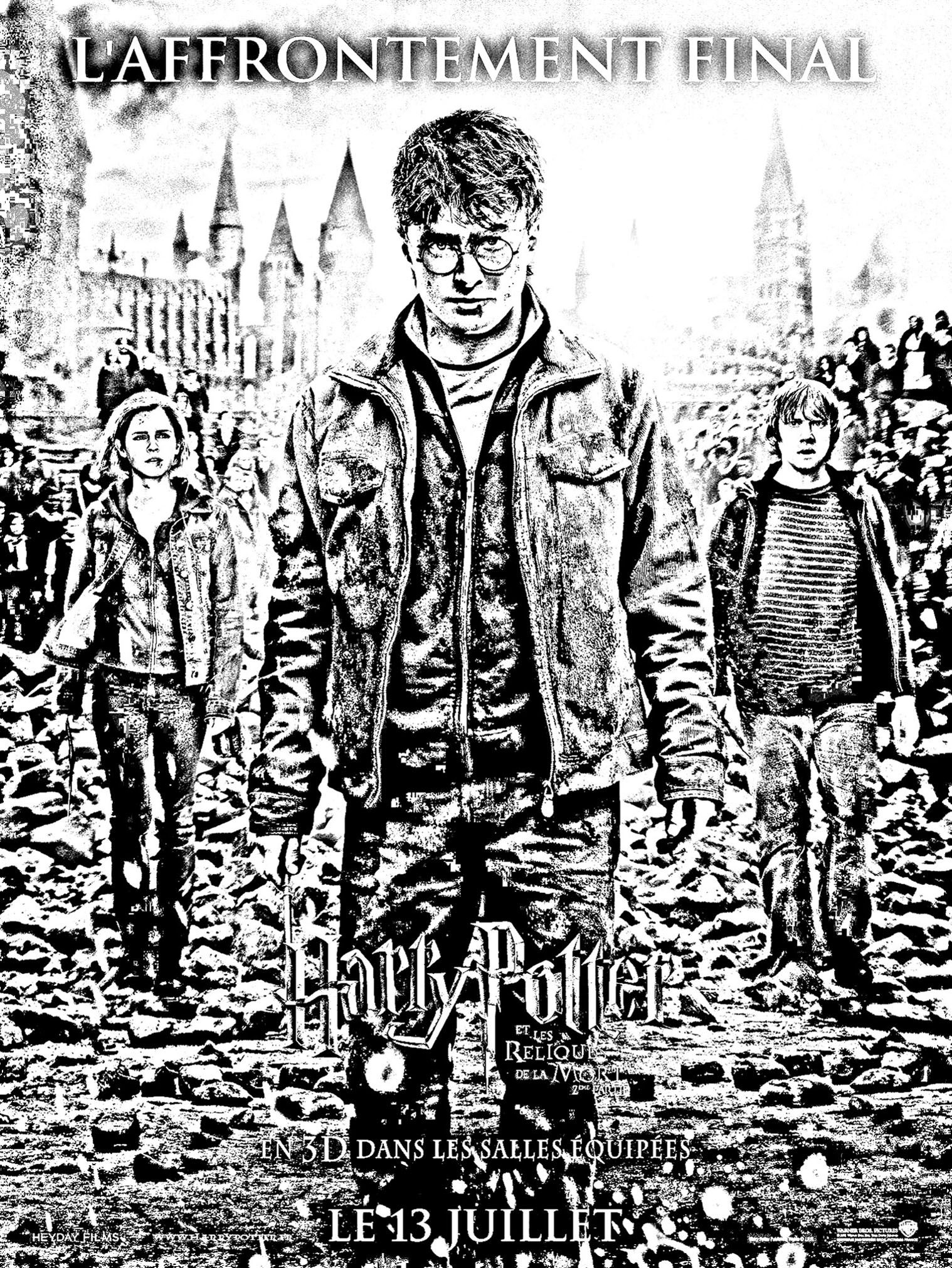 Harry Potter 2 Coloring Pages - Coloring Home