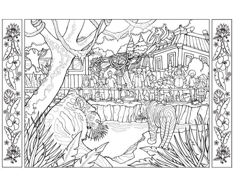 46 Best Zoo Coloring Pages to Print - Gianfreda.net