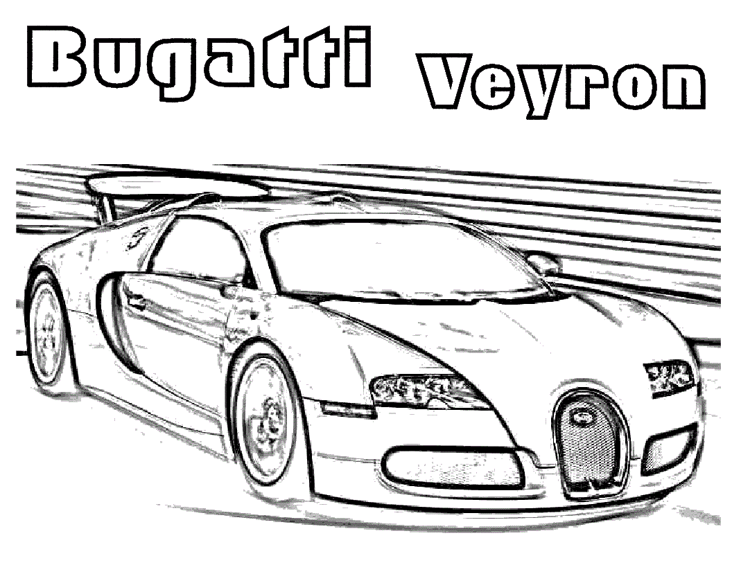 Free Printable Bugatti Coloring Pages For Kids New | Cars coloring pages,  Kids printable coloring pages, Race car coloring pages