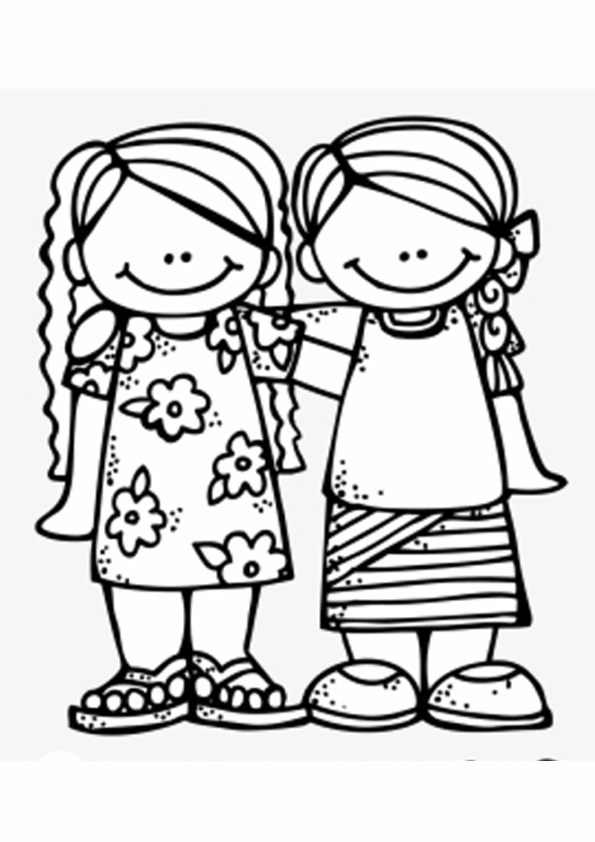 Coloring Pages | Coloring Pages For Best Friend Forever