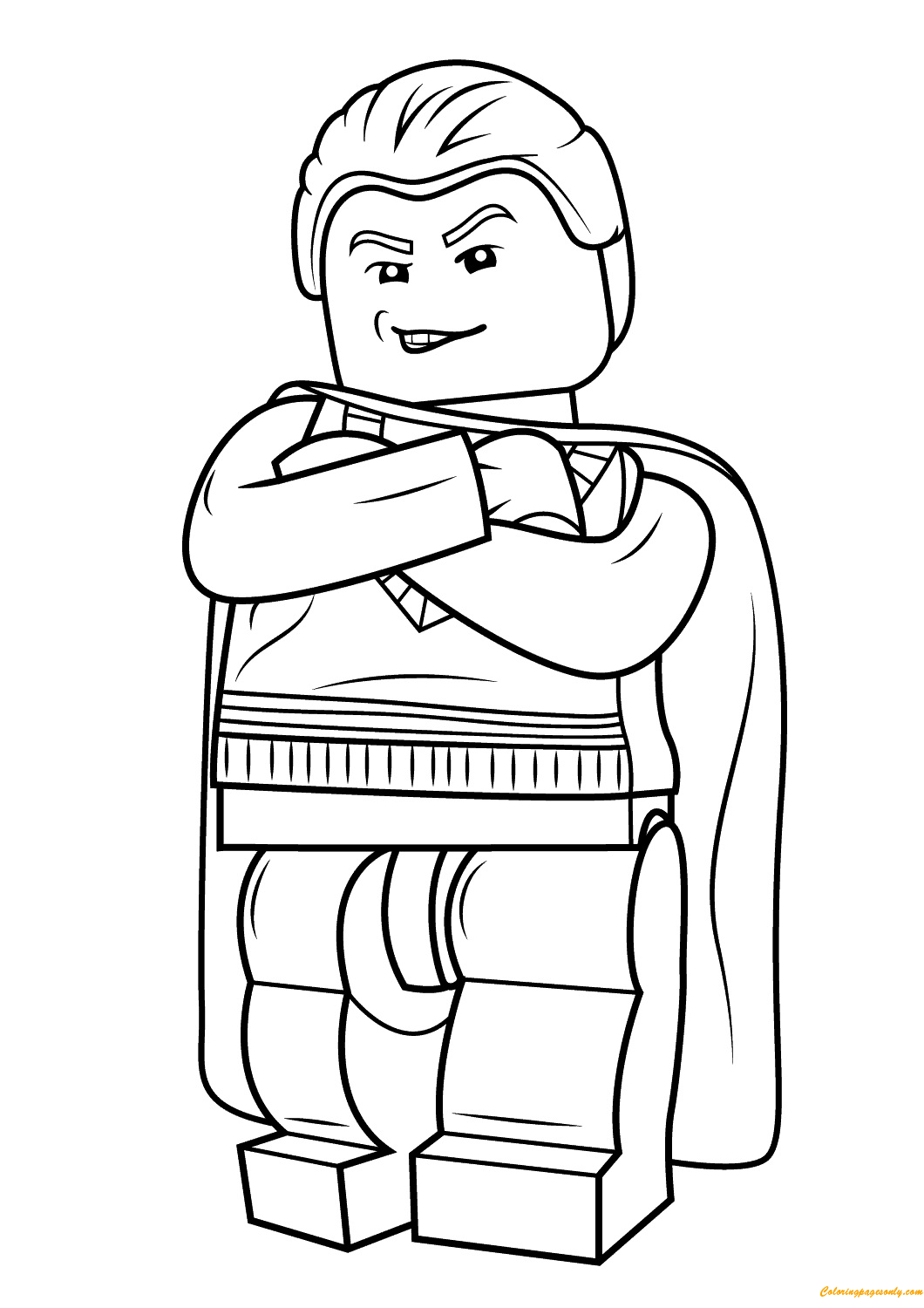 Lego Harry Potter Draco Malfoy Coloring Pages - Lego Coloring Pages - Coloring  Pages For Kids And Adults