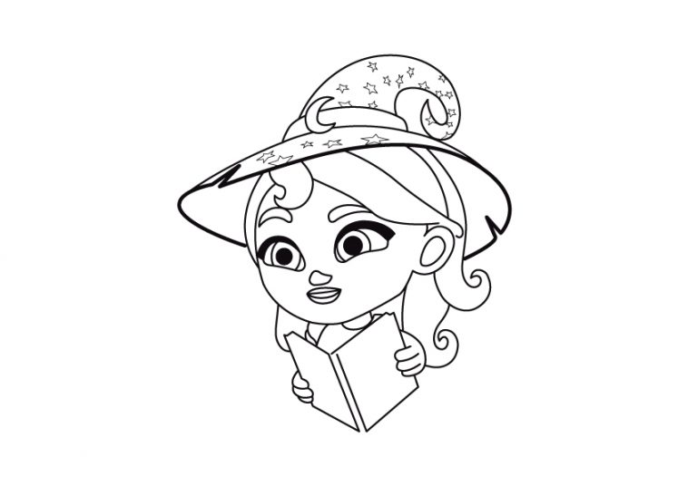 Super Monsters - Katya Spelling Colouring Page - DRAKL