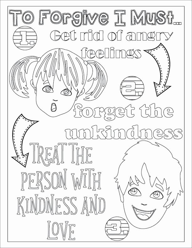 Love One Another Coloring Page Luxury Primary 3 Lesson 23 forgiving E  Another
