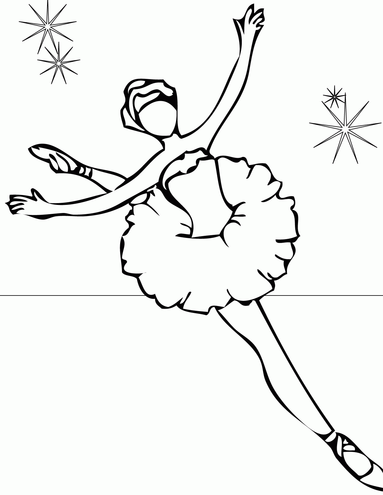 Acumen Ballerina Coloring Pages Coloring Pages For Kids - Widetheme