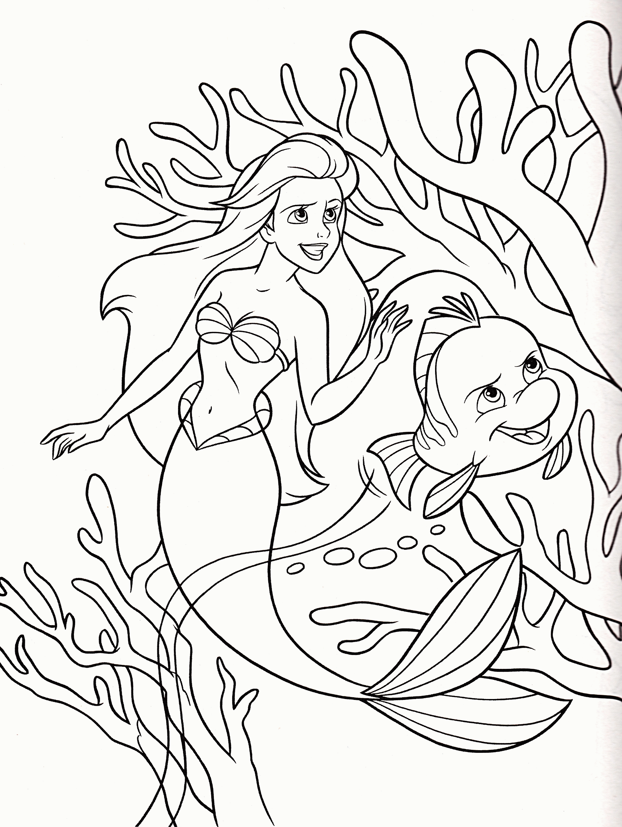 Full Page Princess Coloring Pages - Coloring Home