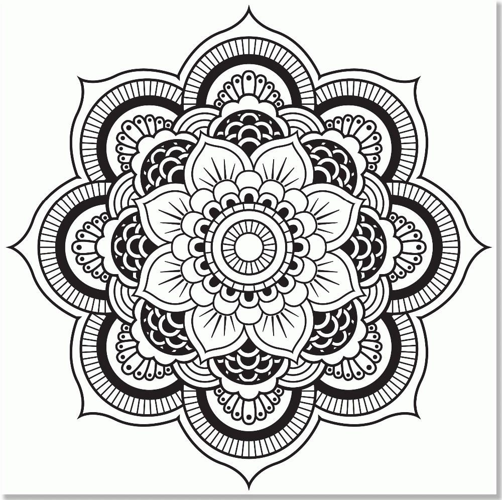 Mandala Designs Coloring Book (31 stress-relieving designs ...