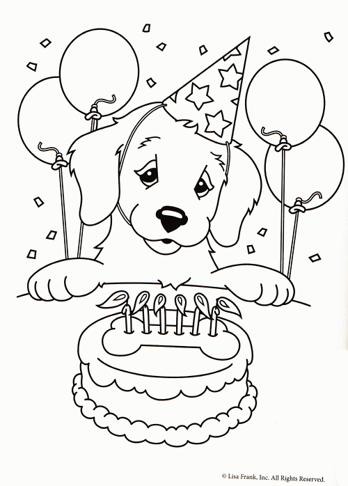 Lisa Franks Coloring Page