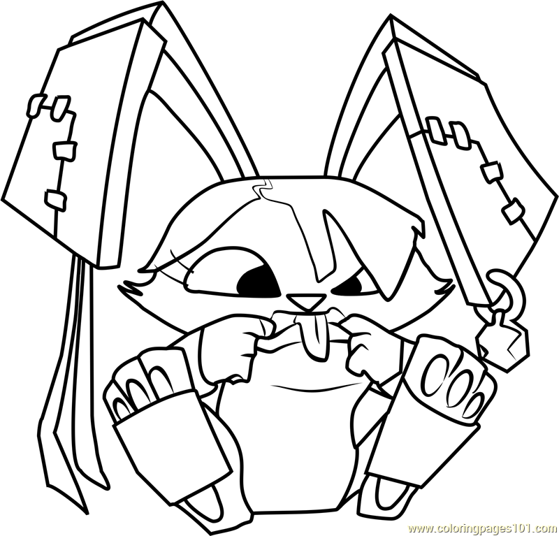 Animal Jam Coloring Pages - Coloring Home
