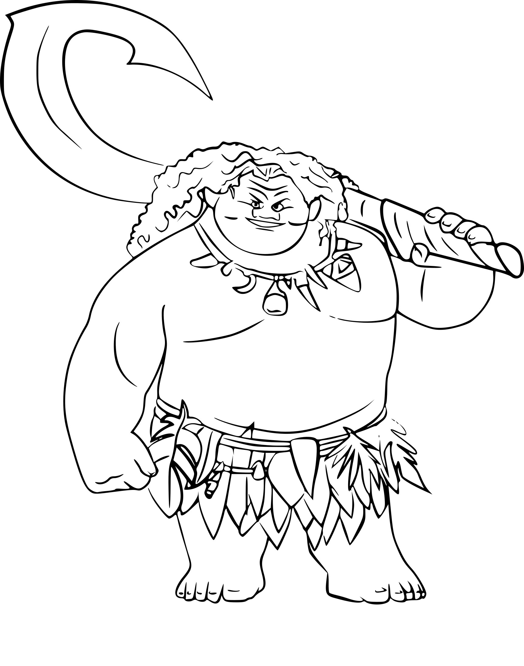 Maui Coloring Pages At Getdrawings Free Download Coloring Home