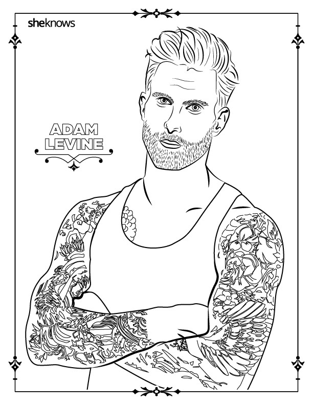 Coloring Pages For Adults Men