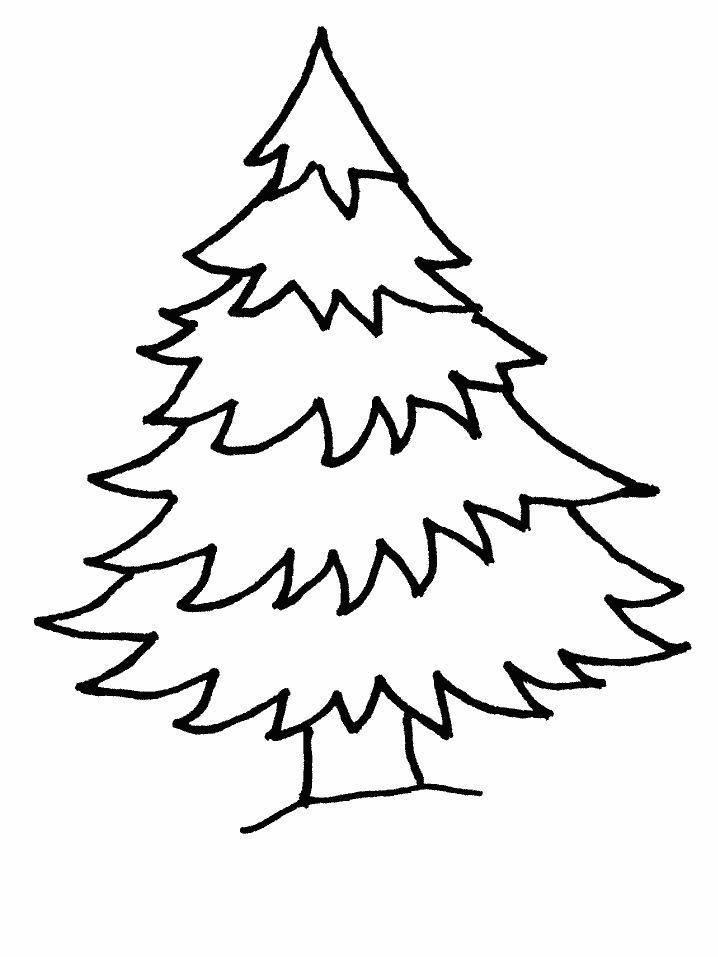113 Free Christmas Tree Coloring Pages for the Kids