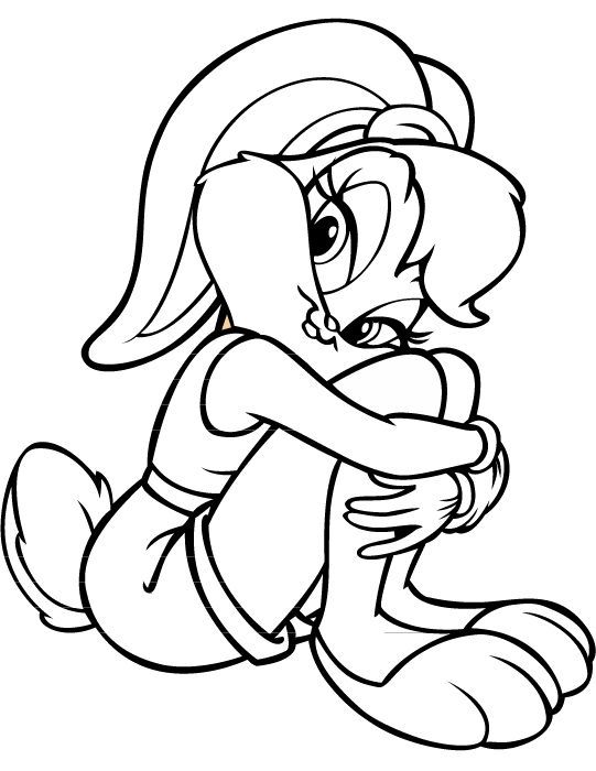 Lola Bunny - Coloring Pages for Kids and for Adults