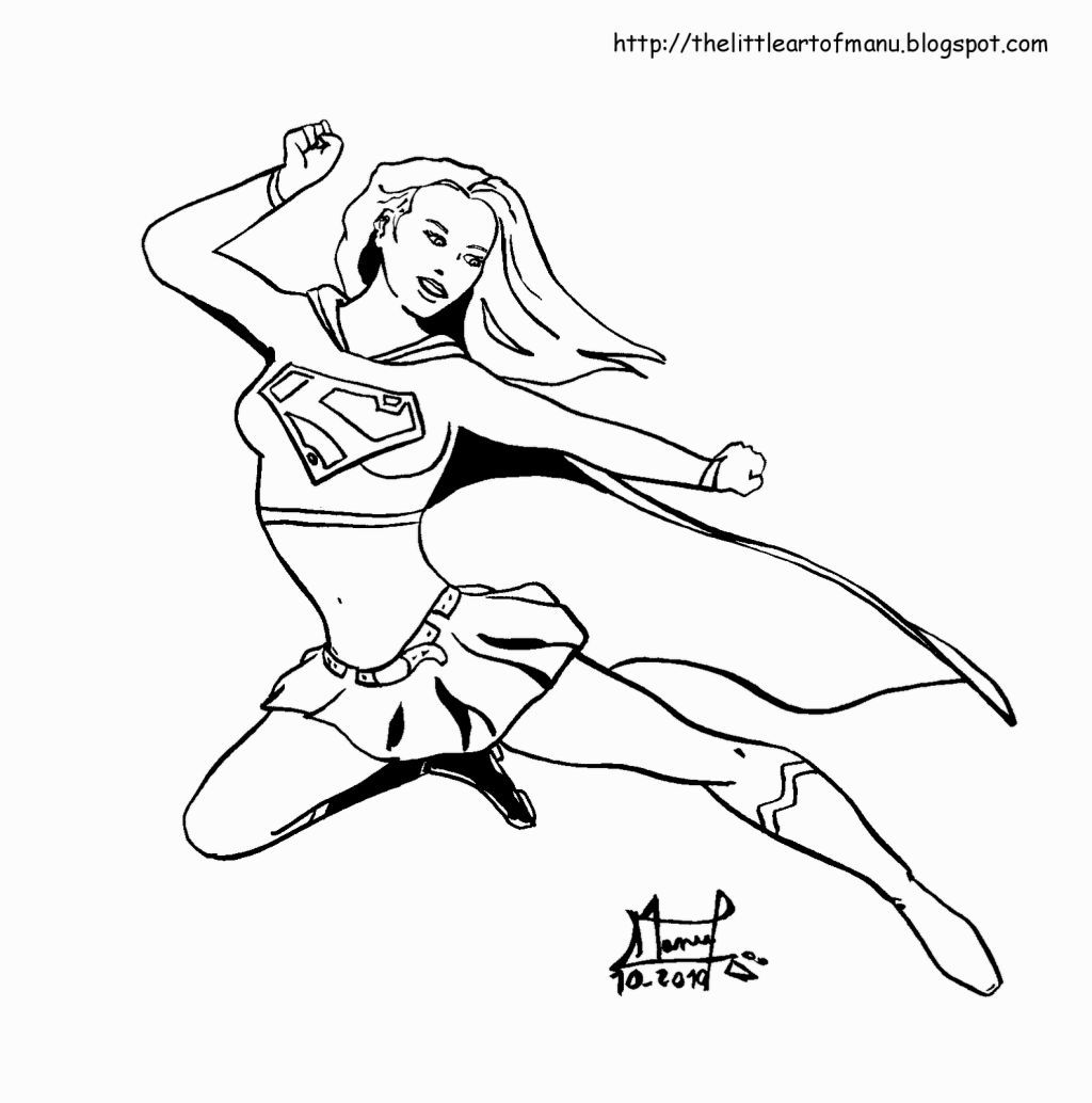 superwoman coloring pages | Coloring Pages
