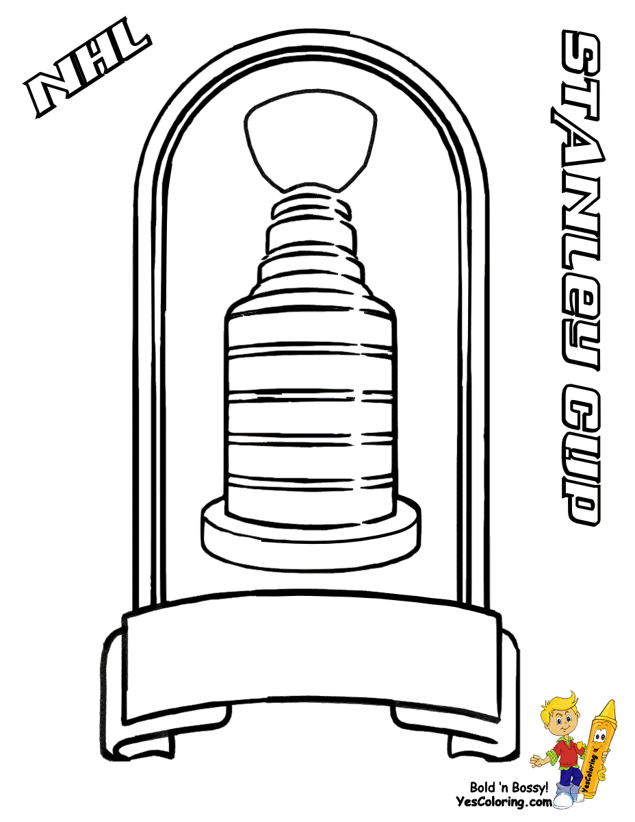 Ice Hockey coloring pages of real hockey sticks. You Can Print Out ...