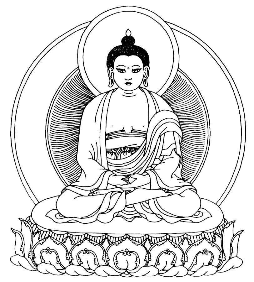 14 Pics of Buddhist Mandala Coloring Pages - Buddhist Symbol ...