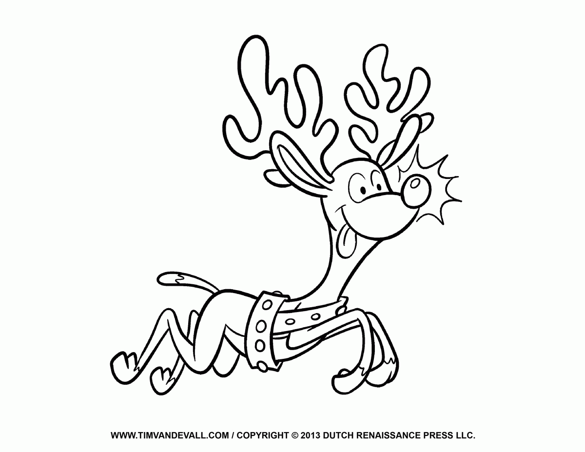Reindeer Coloring Pages (18 Pictures) - Colorine.net | 26388