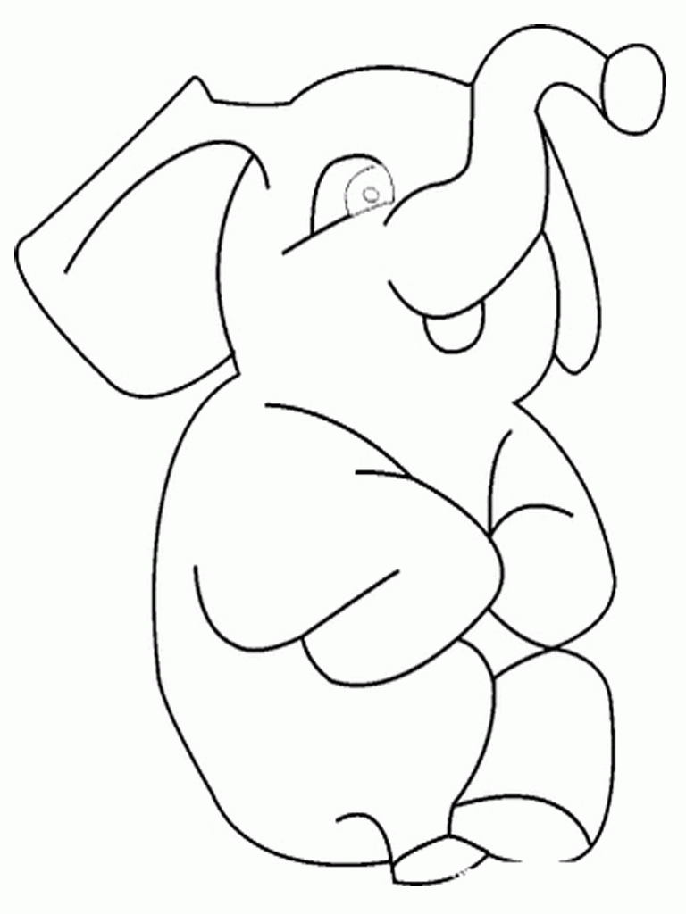 Elmer Patchwork Elephant Coloring Pages - Coloring Page Photos