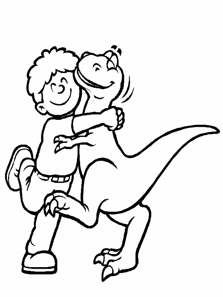 Coloring Page - Dinosaur coloring pages 1