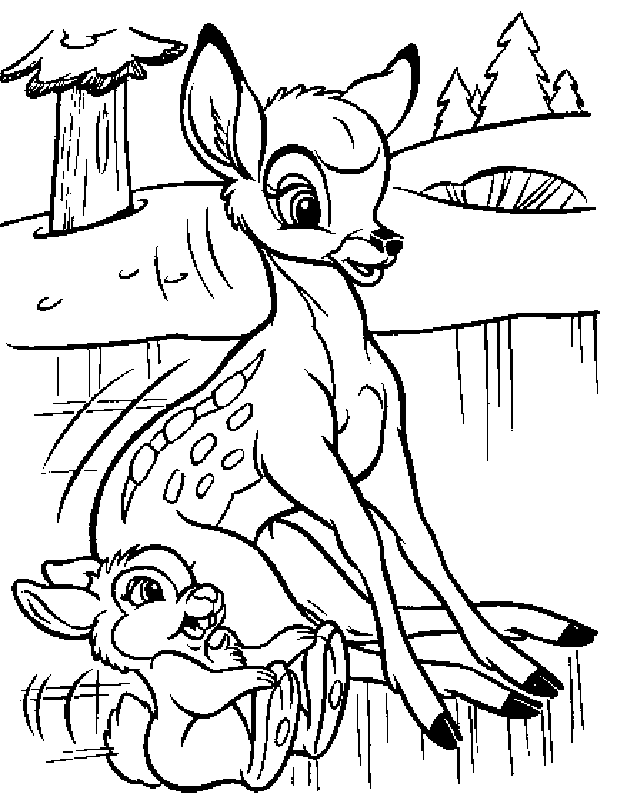 Bambi | Free Printable Coloring Pages | Page 2