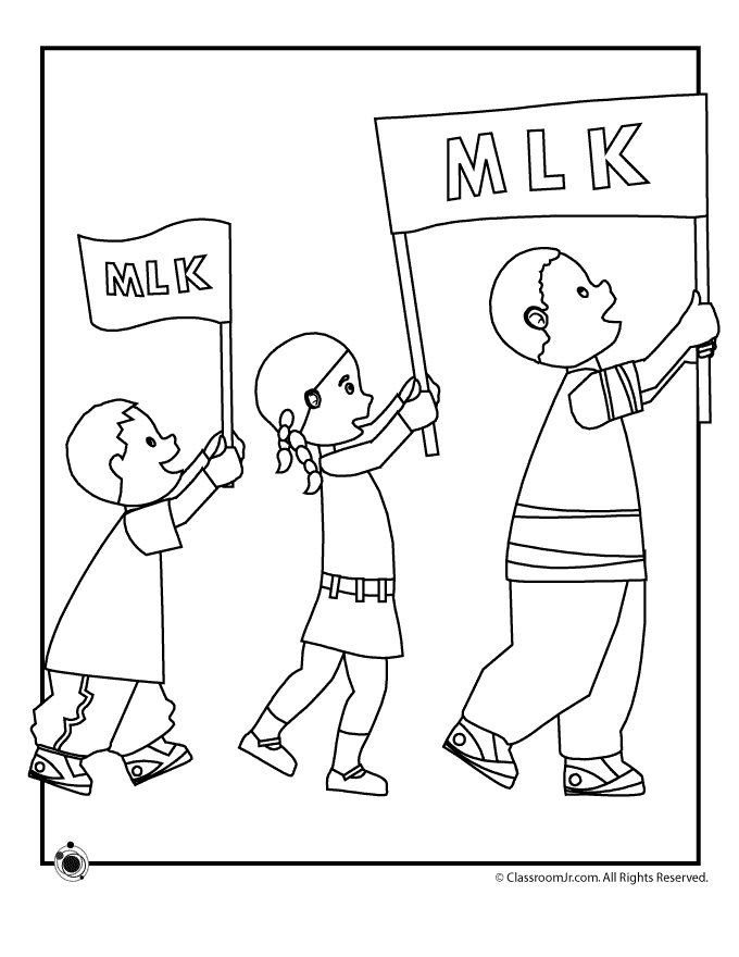 Martin Luther King Jr Coloring Pages 131 | Free Printable Coloring 