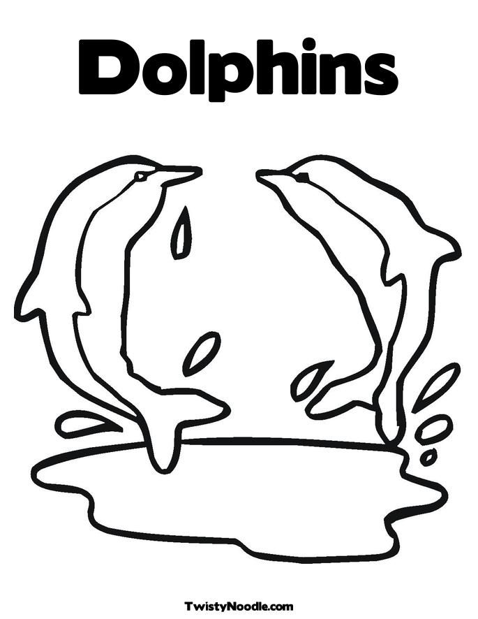Pages Dolphin Coloring Free Printable Page Tattoo Page 3